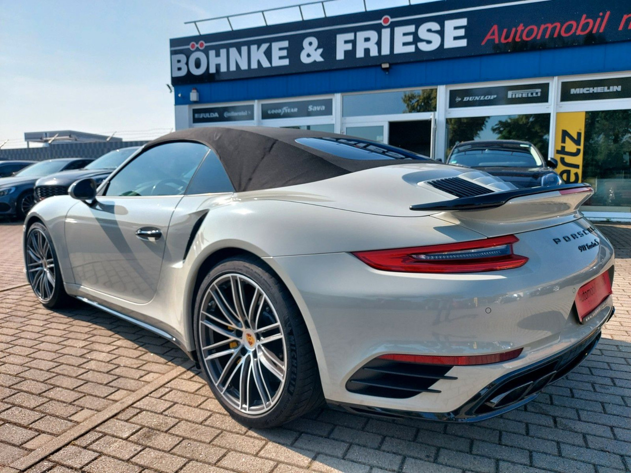 Coche Porsche 911 Turbo S Cabriolet ACC Bose Sitzlüft Garantie: foto 14