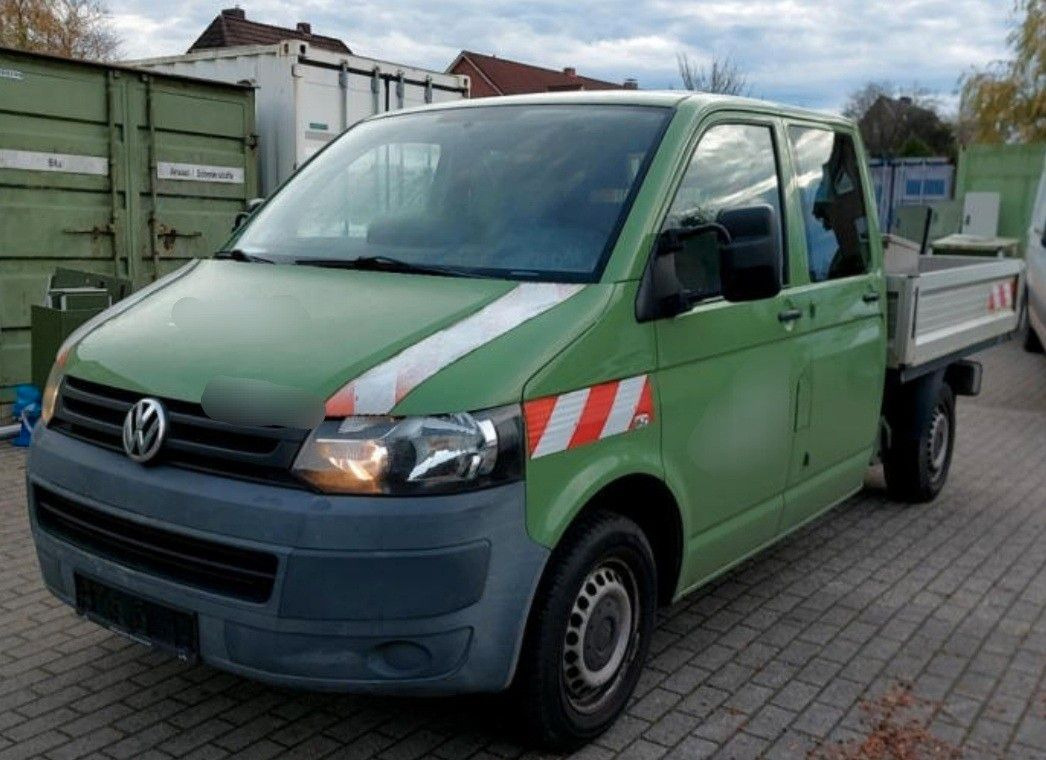 Volkswagen T5 Transporter Pritsche Doppelkabine - Furgoneta caja abierta, Furgoneta combi: foto 5 Volkswagen T5 Transporter Pritsche Doppelkabine - Furgoneta caja abierta, Furgoneta combi: foto 5