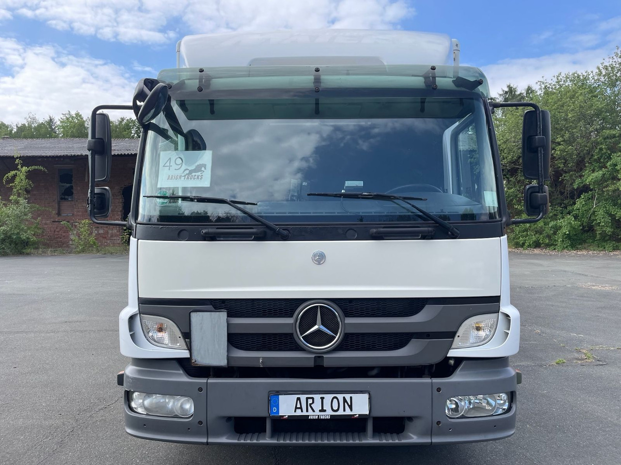 Mercedes-Benz Atego 2 1222 4x2 Koffer/LBW/DAUTEL/8,25m/AC/EU5 - Camión caja cerrada: foto 2 Mercedes-Benz Atego 2 1222 4x2 Koffer/LBW/DAUTEL/8,25m/AC/EU5 - Camión caja cerrada: foto 2