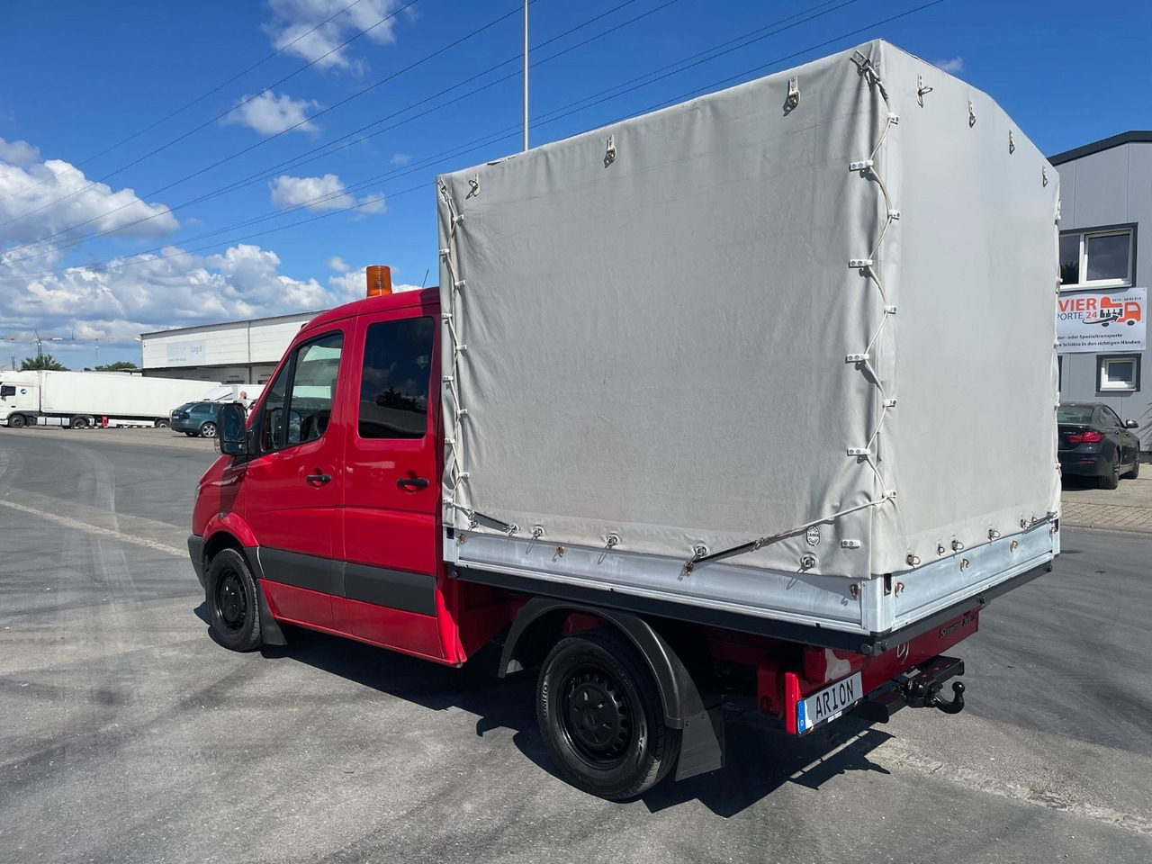 Mercedes-Benz Sprinter II 213 CDI Pritsche/DOKA/EU4/TÜV-05/27 - Furgoneta con lona, Furgoneta combi: foto 4 Mercedes-Benz Sprinter II 213 CDI Pritsche/DOKA/EU4/TÜV-05/27 - Furgoneta con lona, Furgoneta combi: foto 4