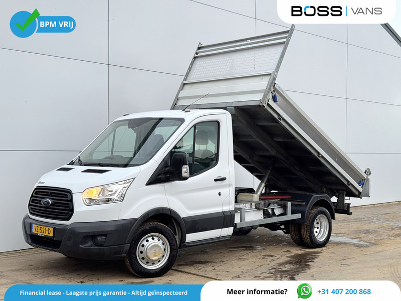 Ford Transit 350 2.2 TDCI 155PK Airco Kipper Dubbellucht Trekhaak Tipper Benne - Furgoneta basculante: foto 1 Ford Transit 350 2.2 TDCI 155PK Airco Kipper Dubbellucht Trekhaak Tipper Benne - Furgoneta basculante: foto 1