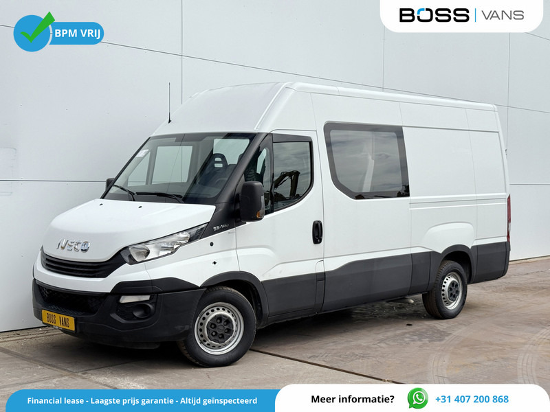 Iveco Daily 35S14 2.3 L2H2 Dubbele Cabine 7 Stoelen Mixto DoKa Airco Cruise Control Trekhaak 3.5t Lucht geveerde stoel - Furgón, Furgoneta combi: foto 1 Iveco Daily 35S14 2.3 L2H2 Dubbele Cabine 7 Stoelen Mixto DoKa Airco Cruise Control Trekhaak 3.5t Lucht geveerde stoel - Furgón, Furgoneta combi: foto 1