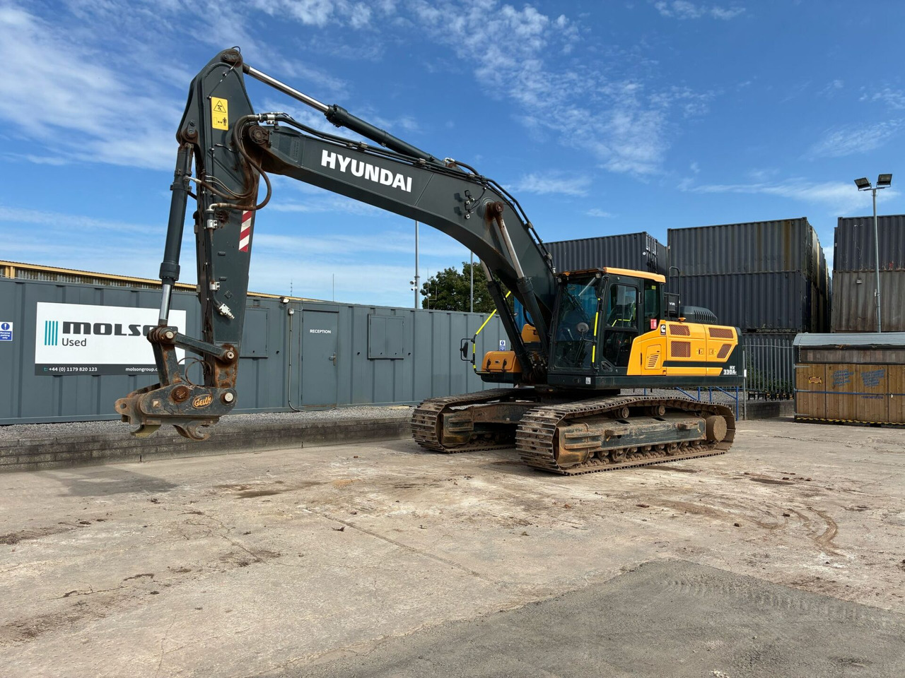 Hyundai HX330 - Excavadora de cadenas: foto 1 Hyundai HX330 - Excavadora de cadenas: foto 1