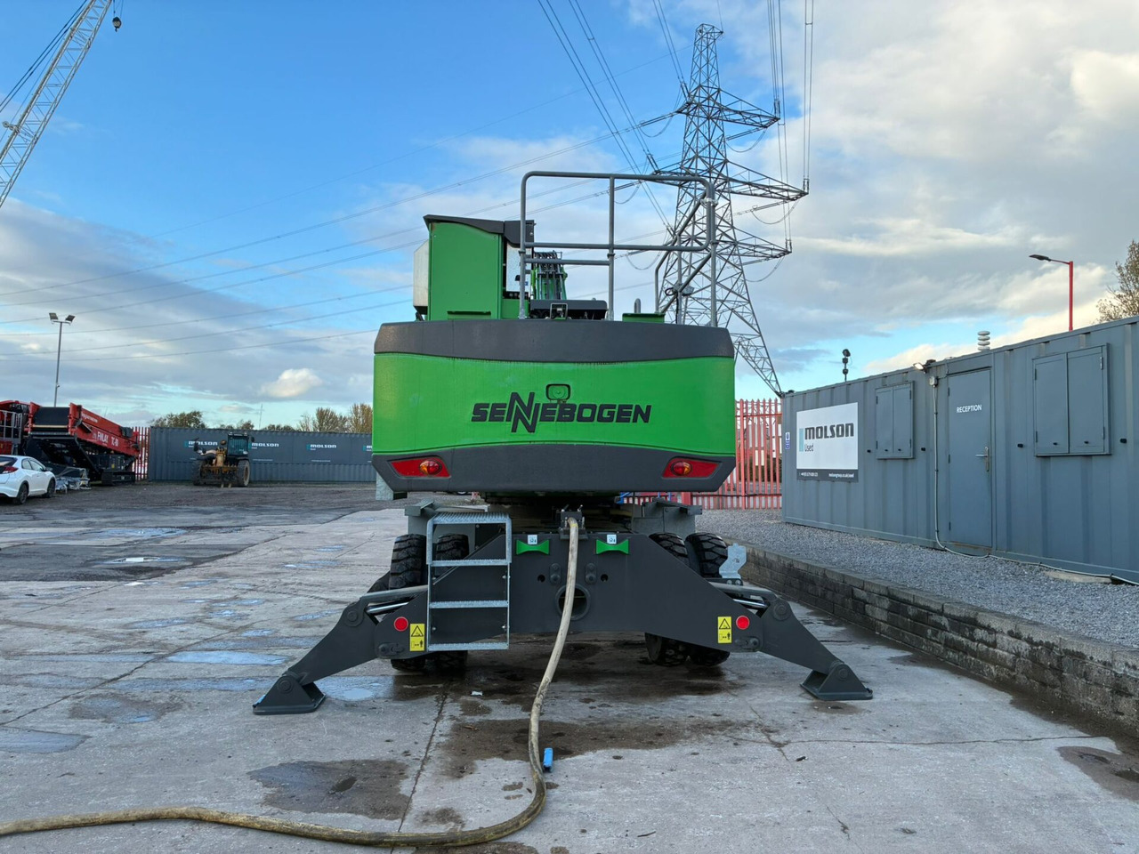 Sennebogen 818E Electric - Manipulador de materiales: foto 4 Sennebogen 818E Electric - Manipulador de materiales: foto 4