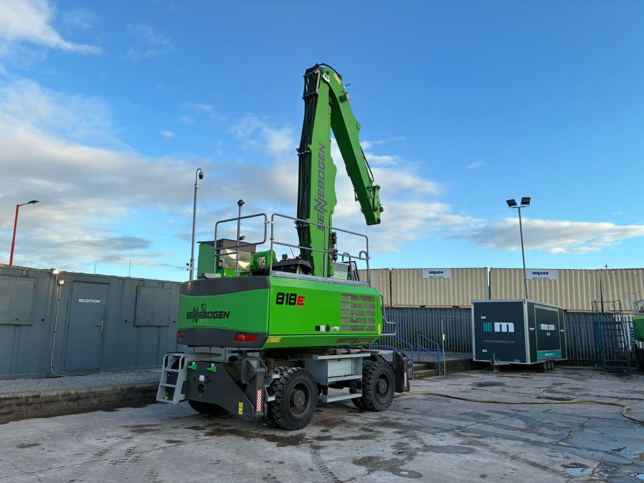 Sennebogen 818E Electric - Manipulador de materiales: foto 5 Sennebogen 818E Electric - Manipulador de materiales: foto 5