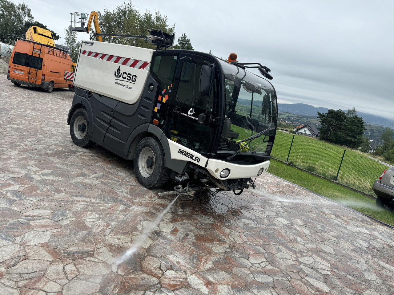 Leasing de MATHIEU Grand Aquadyne 4000 water truck sprayer HP washer MATHIEU Grand Aquadyne 4000 water truck sprayer HP washer: foto 9