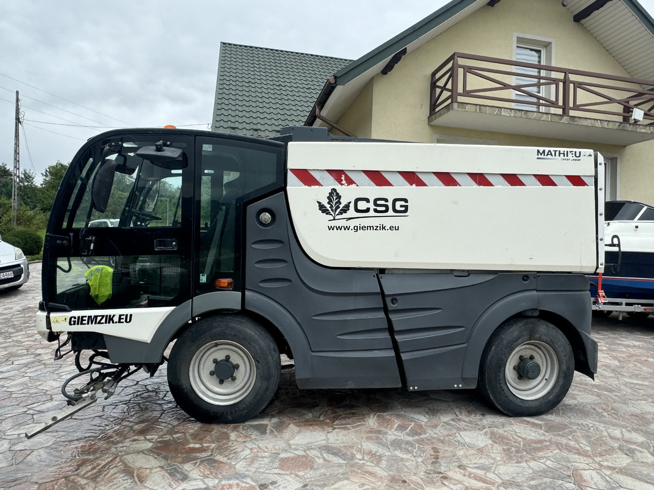 MATHIEU Grand Aquadyne 4000 water truck sprayer HP washer - Barredora vial: foto 4 MATHIEU Grand Aquadyne 4000 water truck sprayer HP washer - Barredora vial: foto 4