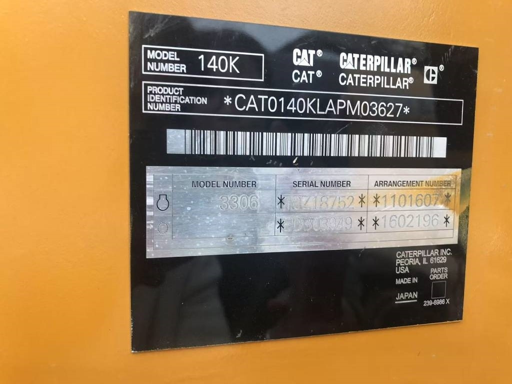 CAT 140k - Grader: foto 3 CAT 140k - Grader: foto 3