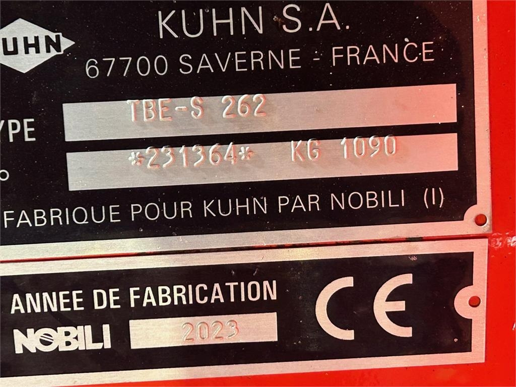 Kuhn TBES262 - Segadora: foto 5 Kuhn TBES262 - Segadora: foto 5