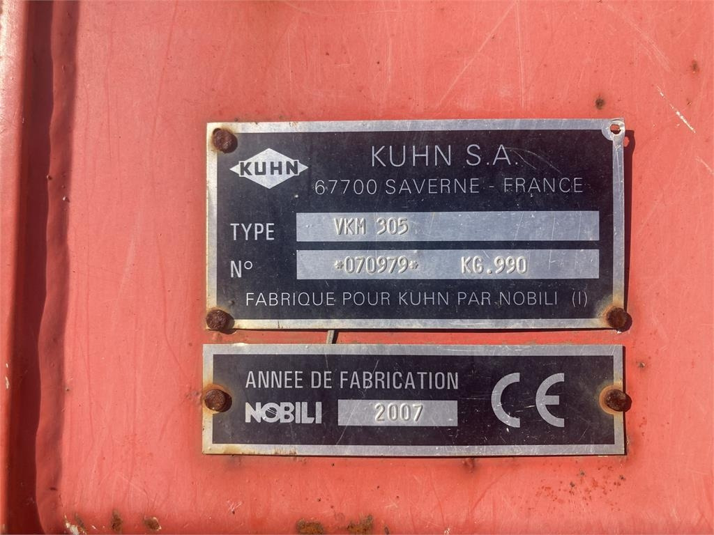 Kuhn VKM 305 - Segadora: foto 4 Kuhn VKM 305 - Segadora: foto 4