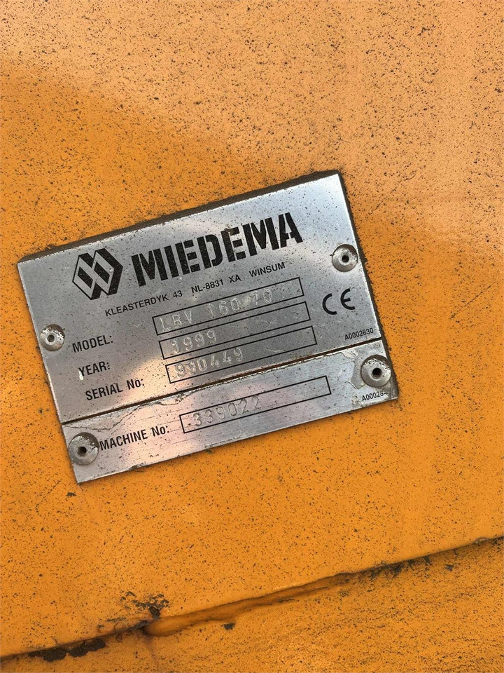 Miedema LBV160-70 - Cinta transportadora: foto 2 Miedema LBV160-70 - Cinta transportadora: foto 2