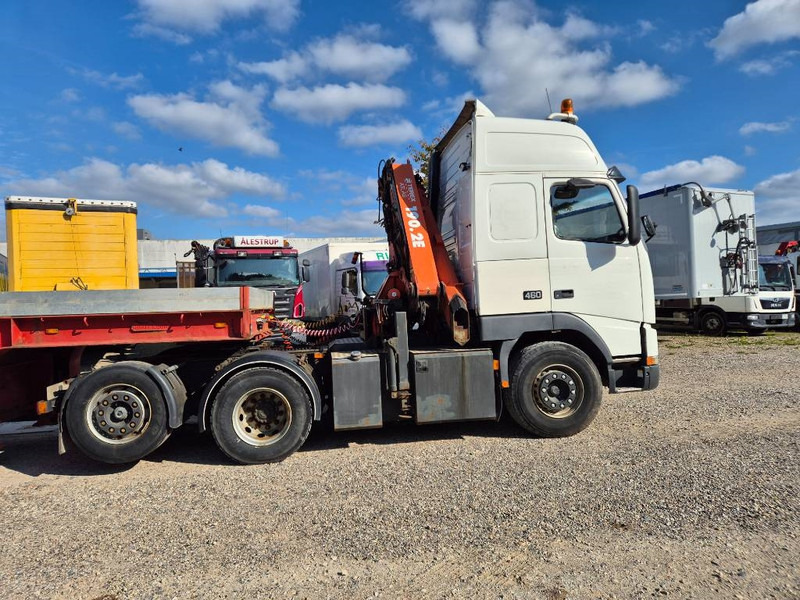 Cabeza tractora Volvo FH 12 460 6x2 // Terex 190.2E crane + remote //: foto 8