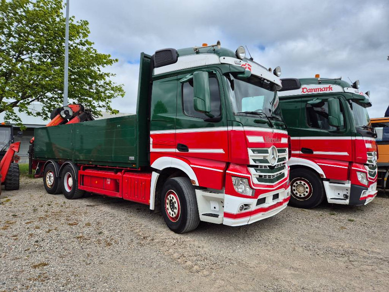 Mercedes-Benz Actros 2551/6x2 // Palfinger 16002 B // 2xtrucks - Camión grúa: foto 1 Mercedes-Benz Actros 2551/6x2 // Palfinger 16002 B // 2xtrucks - Camión grúa: foto 1