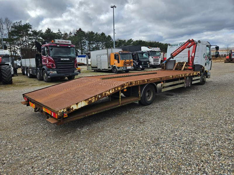 Renault Midlum 220 Machine/auto Transport and crane(2 stk) - Camión portavehículos: foto 4 Renault Midlum 220 Machine/auto Transport and crane(2 stk) - Camión portavehículos: foto 4