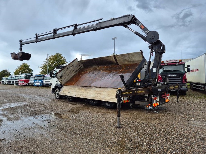 Volvo FM 460 8x4/4 //HIAB 211 EP-4 // 3 sidetip - Camión grúa: foto 3 Volvo FM 460 8x4/4 //HIAB 211 EP-4 // 3 sidetip - Camión grúa: foto 3