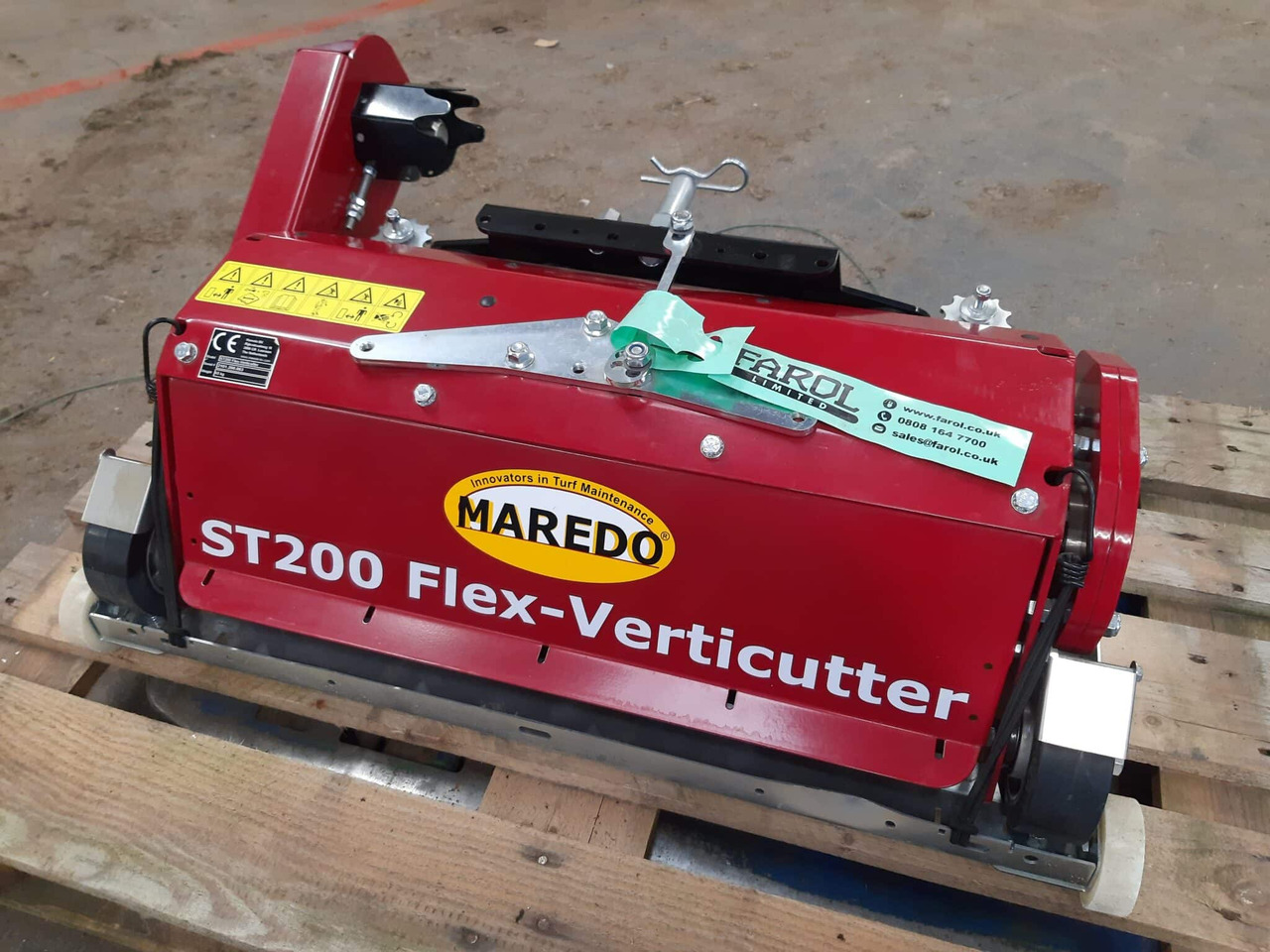 Maredo ST200 verticutter attachment - Desbrozadora de martillos/ Trituradora: foto 1 Maredo ST200 verticutter attachment - Desbrozadora de martillos/ Trituradora: foto 1