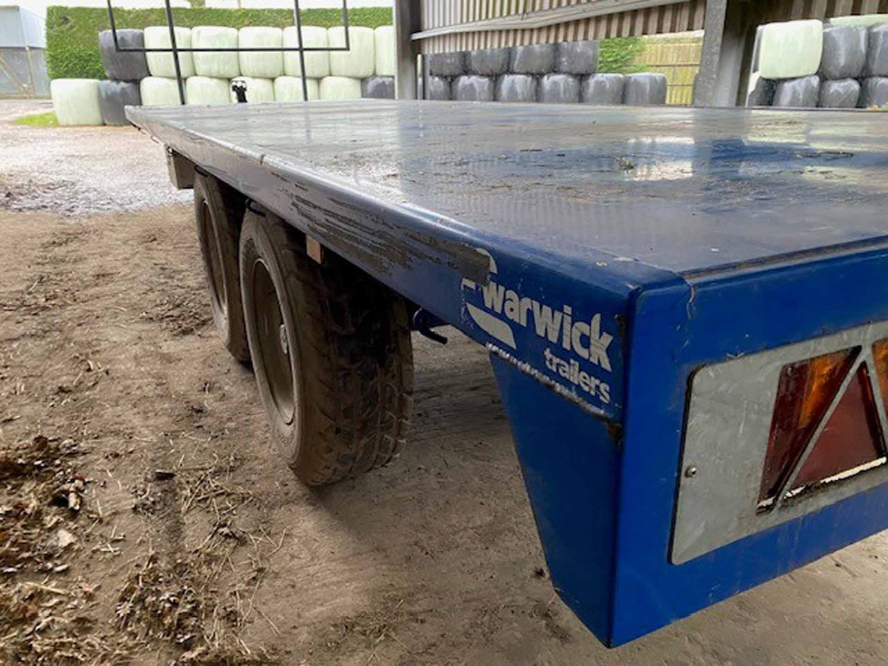 Warwick WB11B 14T Bale Trailer - Remolque agrícola: foto 4 Warwick WB11B 14T Bale Trailer - Remolque agrícola: foto 4