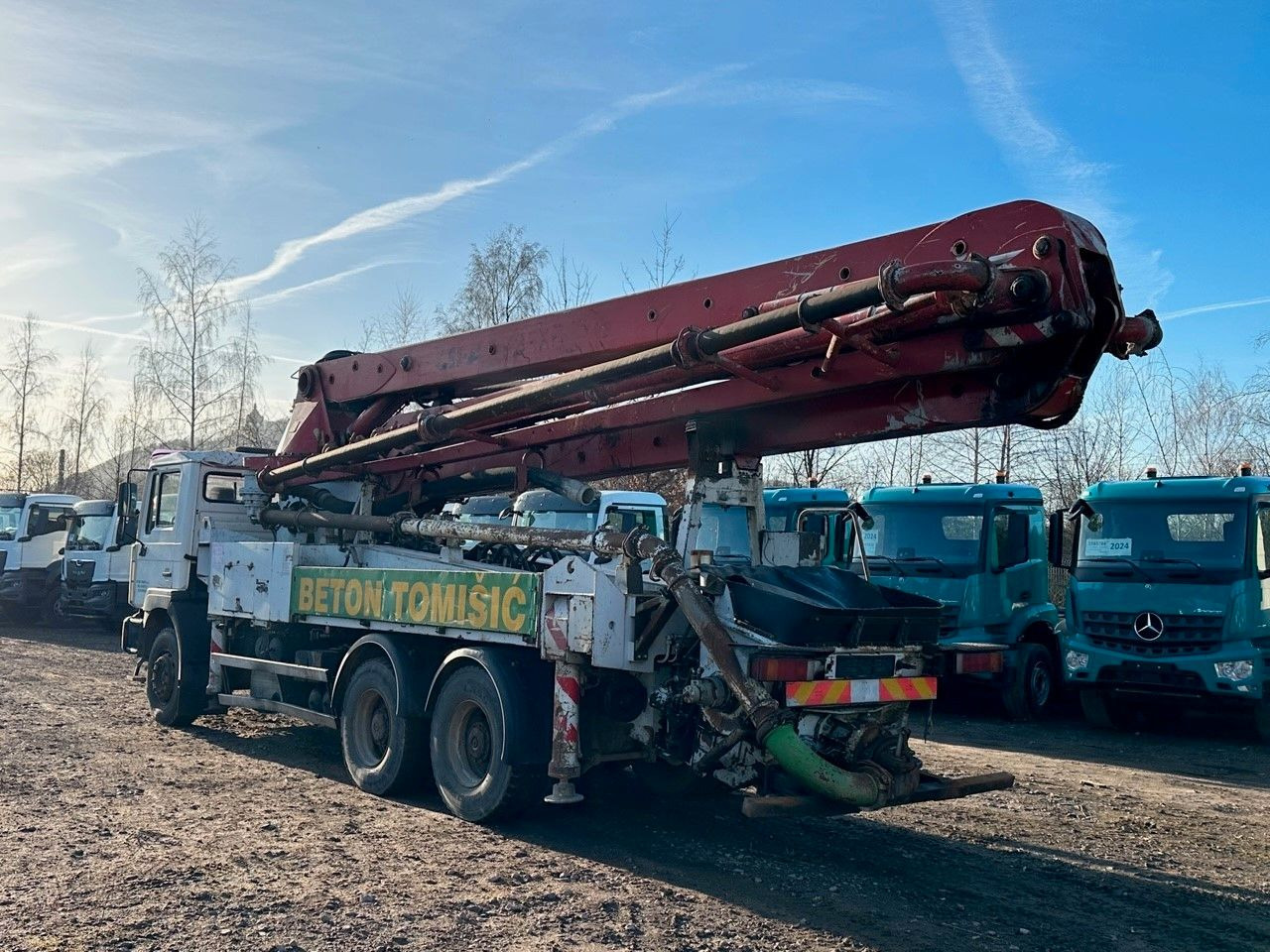 Camión bomba de hormigón MAN FE 310 6X4 Cifa 36m Betonpumpe: foto 6