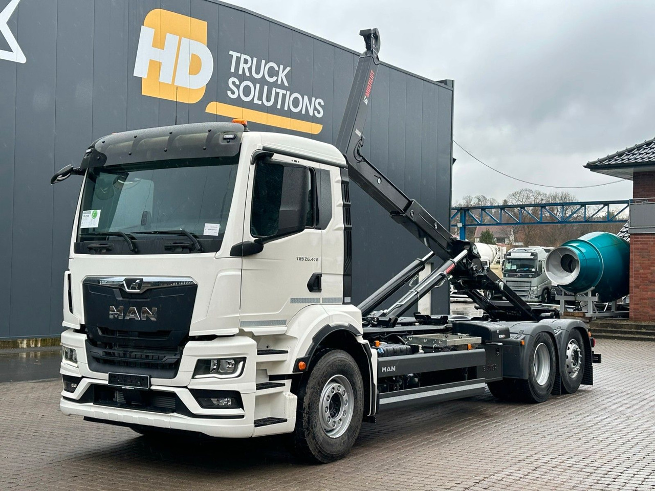 MAN TGS 26.470 6x2 Retarder MulitLift 21S59 - Camión multibasculante, Camión grúa: foto 1 MAN TGS 26.470 6x2 Retarder MulitLift 21S59 - Camión multibasculante, Camión grúa: foto 1