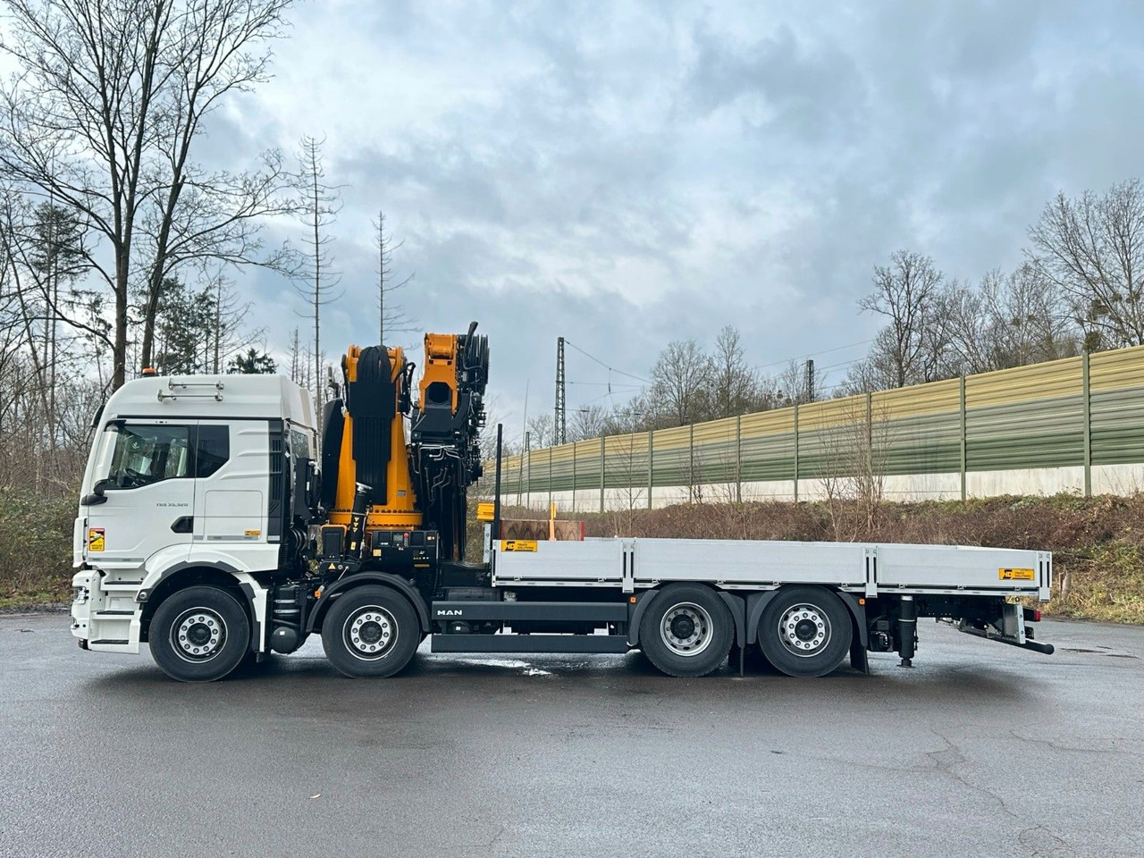 MAN TGS 35.520 8X2 Hiab EFFER 955-8s +Jib 6s - Camión caja abierta, Camión grúa: foto 5 MAN TGS 35.520 8X2 Hiab EFFER 955-8s +Jib 6s - Camión caja abierta, Camión grúa: foto 5
