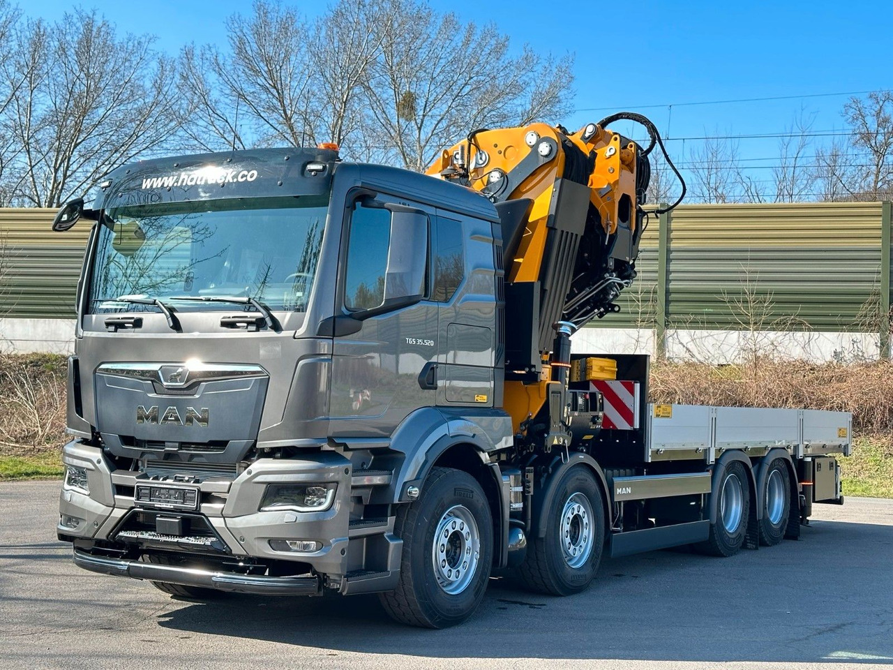 MAN TGS 35.520 8X4 TG 3 EFFER 955-8s +Jib 6sAUTOKRAN - Camión caja abierta, Camión grúa: foto 5 MAN TGS 35.520 8X4 TG 3 EFFER 955-8s +Jib 6sAUTOKRAN - Camión caja abierta, Camión grúa: foto 5