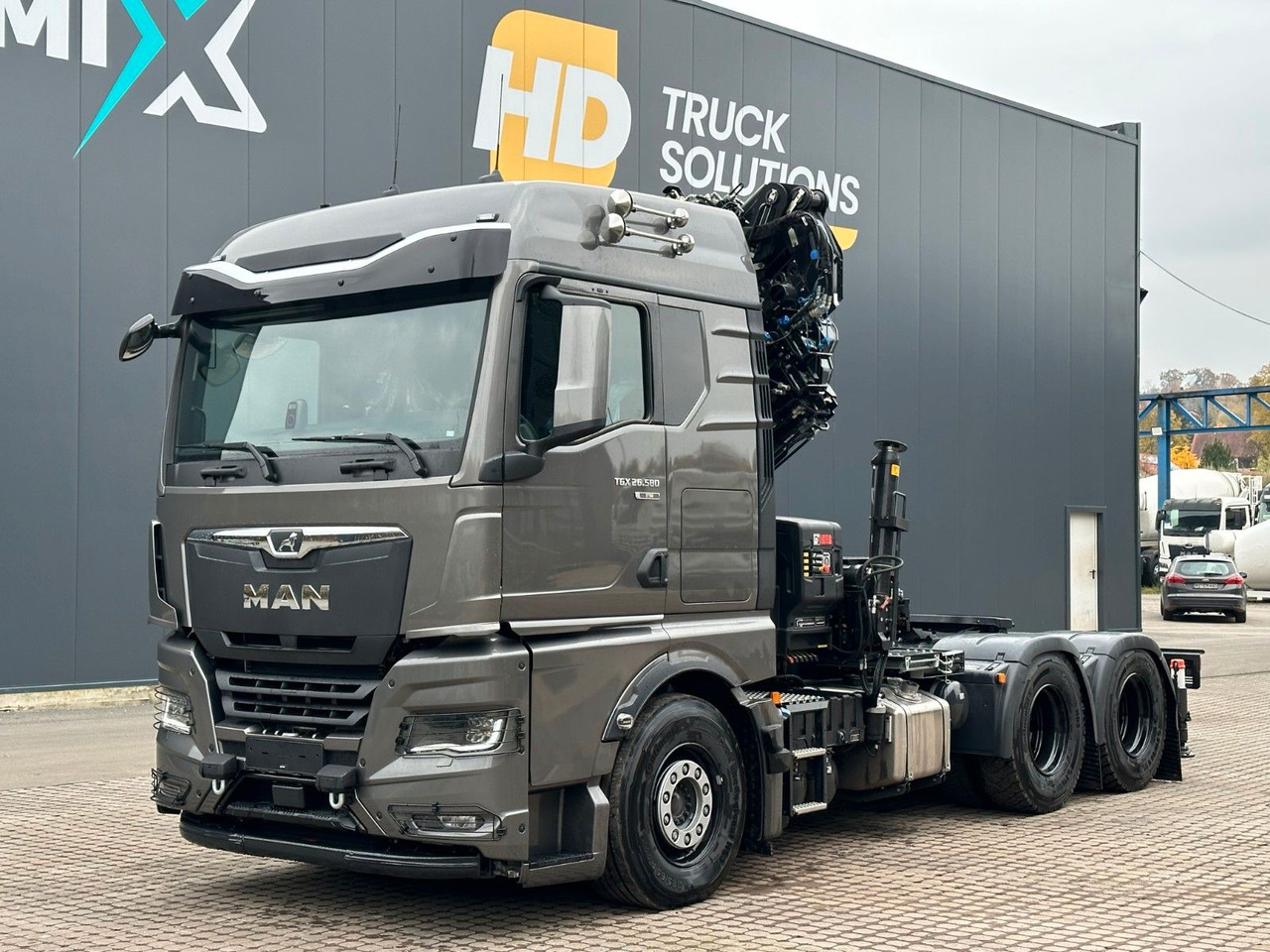 MAN TGX 26.580 6x4 Kran Hiab 302-6 + Jib-4 - Camión grúa: foto 3 MAN TGX 26.580 6x4 Kran Hiab 302-6 + Jib-4 - Camión grúa: foto 3
