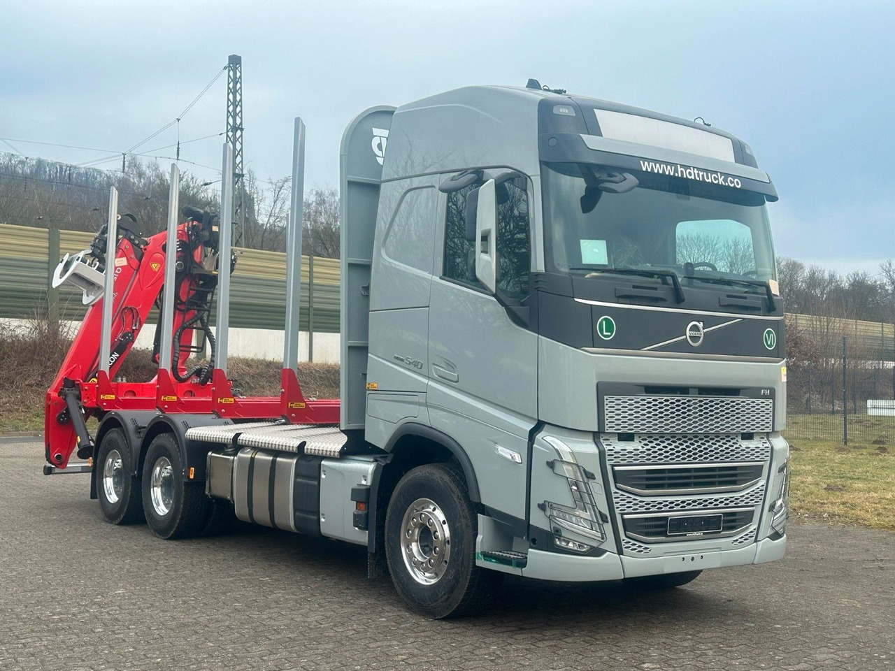 Volvo FH 540 6x4 Epsilon 150 Z - Camión forestal, Camión grúa: foto 1 Volvo FH 540 6x4 Epsilon 150 Z - Camión forestal, Camión grúa: foto 1