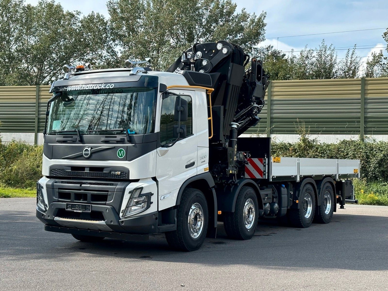 Volvo FMX 500 8x4 EFFER 955-8s + Jib 6s - Camión caja abierta, Camión grúa: foto 3 Volvo FMX 500 8x4 EFFER 955-8s + Jib 6s - Camión caja abierta, Camión grúa: foto 3