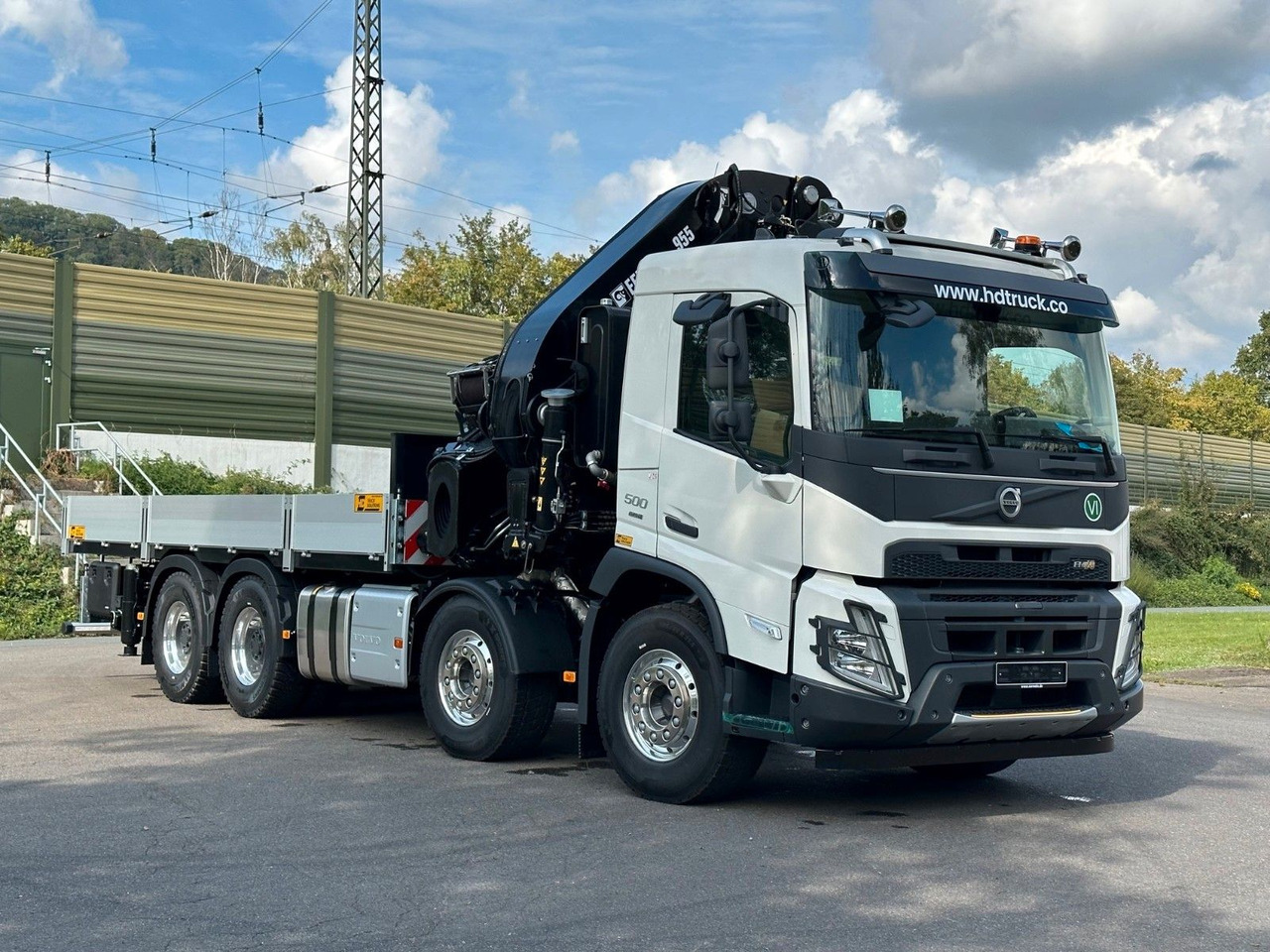 Volvo FMX 500 8x4 EFFER 955-8s + Jib 6s - Camión grúa: foto 1 Volvo FMX 500 8x4 EFFER 955-8s + Jib 6s - Camión grúa: foto 1