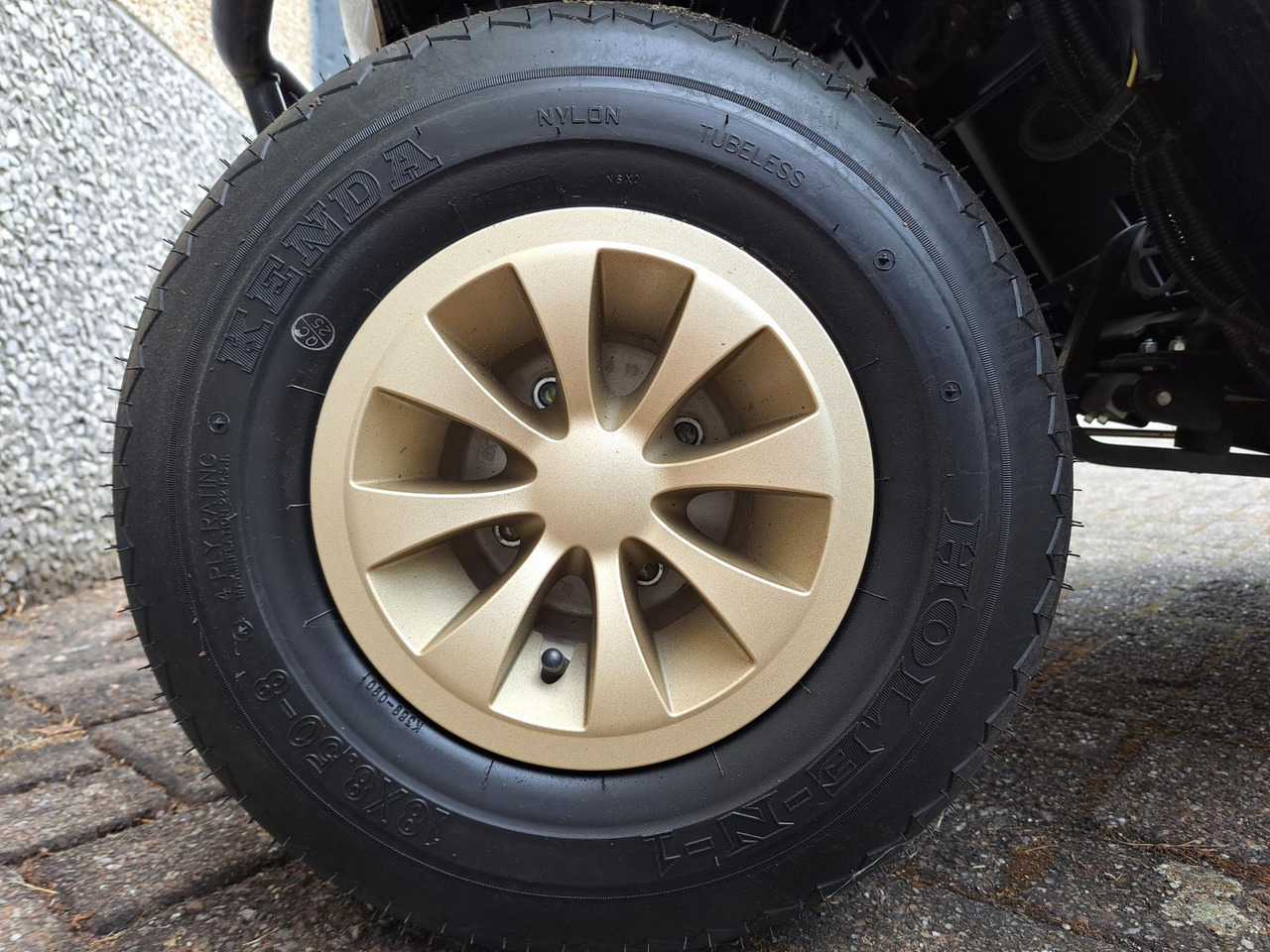 Carrito de golf Cushman 2+2 Benzine Golfkar (3): foto 8