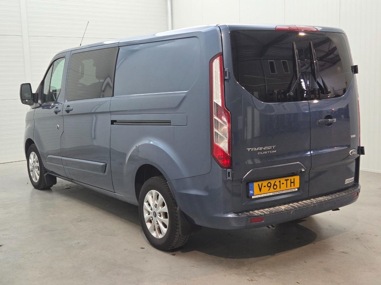 Ford Transit Custom 300 2.0 TDCI L2H1 Limited DC | 2018 | 173.339 km | Automaat | V961TH | NAP: Logisch - Furgoneta combi: foto 3 Ford Transit Custom 300 2.0 TDCI L2H1 Limited DC | 2018 | 173.339 km | Automaat | V961TH | NAP: Logisch - Furgoneta combi: foto 3