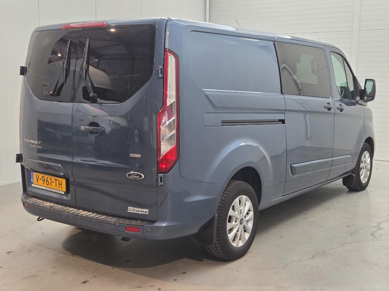 Ford Transit Custom 300 2.0 TDCI L2H1 Limited DC | 2018 | 173.339 km | Automaat | V961TH | NAP: Logisch - Furgoneta combi: foto 4 Ford Transit Custom 300 2.0 TDCI L2H1 Limited DC | 2018 | 173.339 km | Automaat | V961TH | NAP: Logisch - Furgoneta combi: foto 4