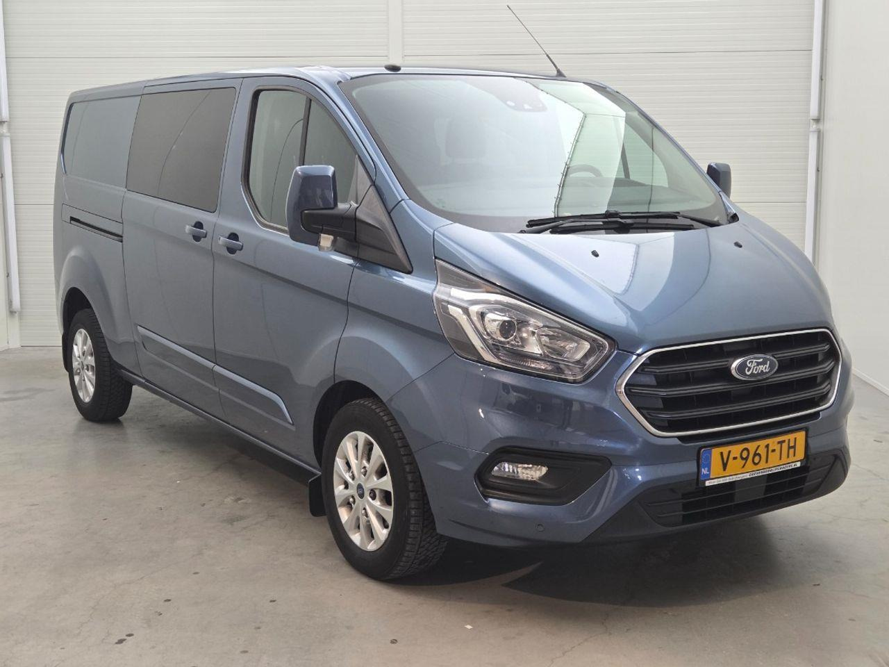 Ford Transit Custom 300 2.0 TDCI L2H1 Limited DC | 2018 | 173.339 km | Automaat | V961TH | NAP: Logisch - Furgoneta combi: foto 2 Ford Transit Custom 300 2.0 TDCI L2H1 Limited DC | 2018 | 173.339 km | Automaat | V961TH | NAP: Logisch - Furgoneta combi: foto 2