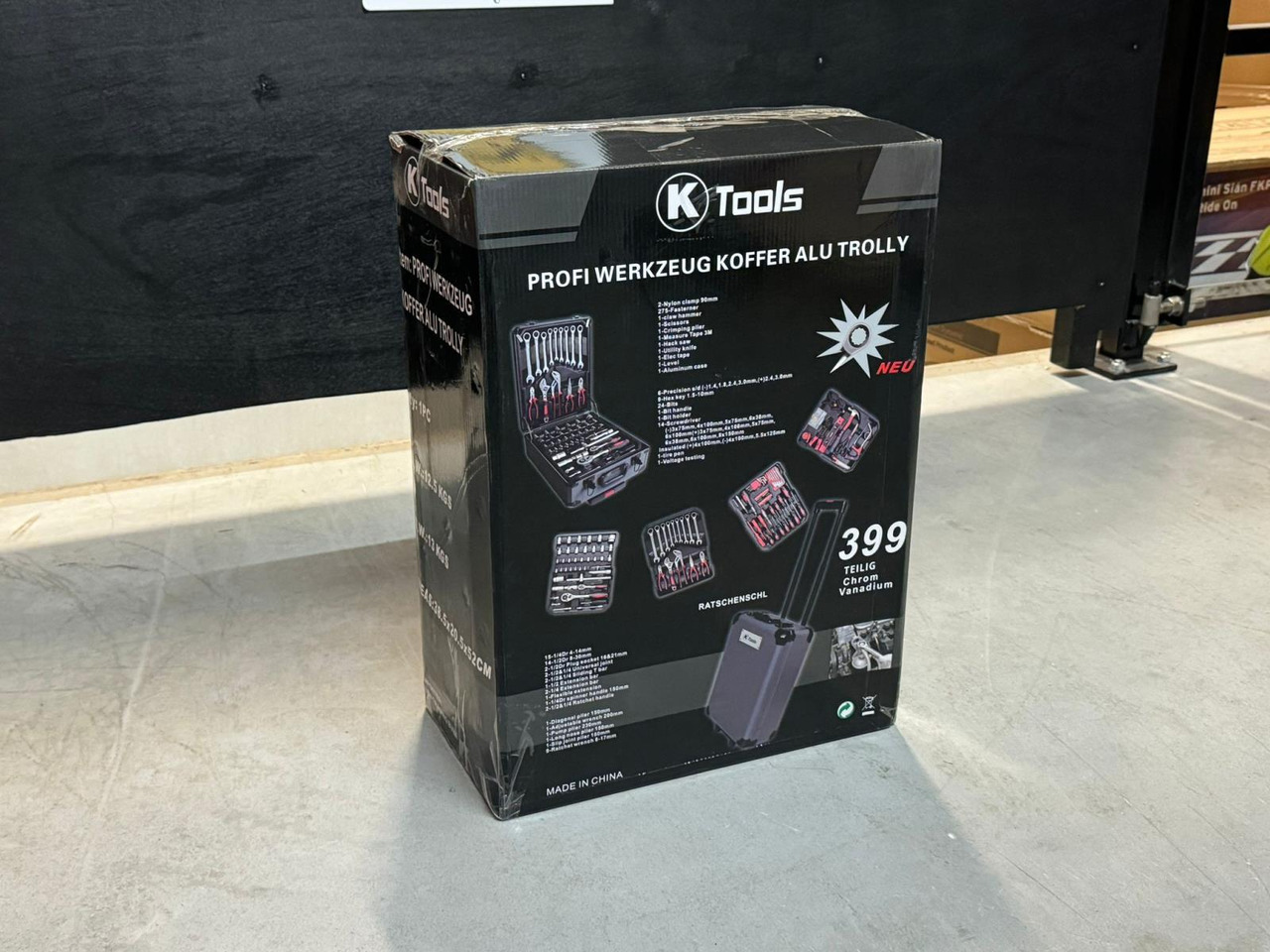 KTools gereedschapskoffer 399PCS - Equipo de taller: foto 1 KTools gereedschapskoffer 399PCS - Equipo de taller: foto 1