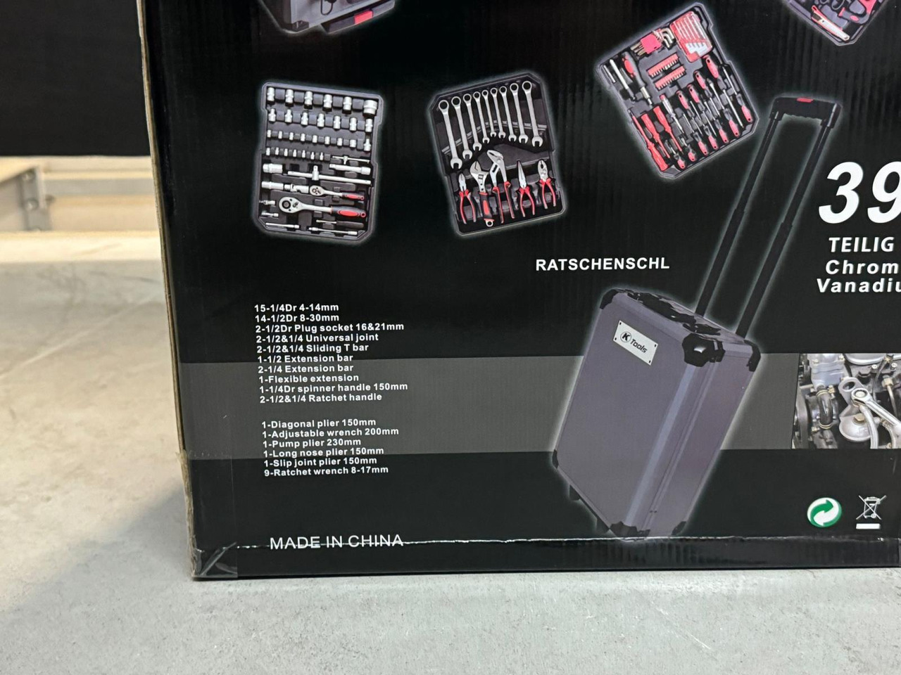 KTools gereedschapskoffer 399PCS - Equipo de taller: foto 3 KTools gereedschapskoffer 399PCS - Equipo de taller: foto 3