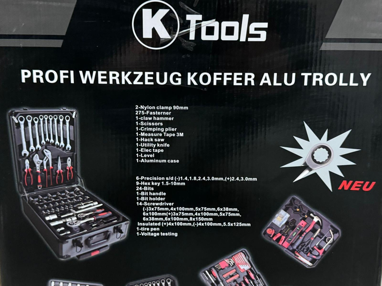 KTools gereedschapskoffer 399PCS - Equipo de taller: foto 5 KTools gereedschapskoffer 399PCS - Equipo de taller: foto 5