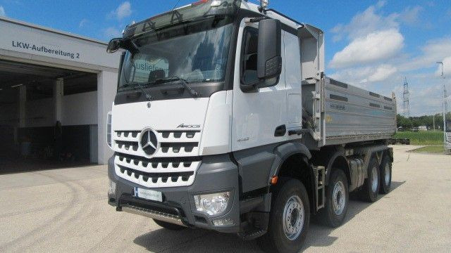 Mercedes-Benz Arocs 4148 8x4 Meiller 2-Seitenkipper - Camión volquete: foto 1 Mercedes-Benz Arocs 4148 8x4 Meiller 2-Seitenkipper - Camión volquete: foto 1