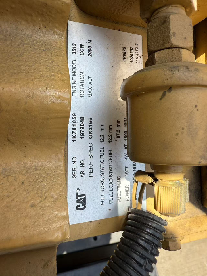 Herramienta/ Equipo CATPILLAR. 3512: foto 9 Herramienta/ Equipo CATPILLAR. 3512: foto 9