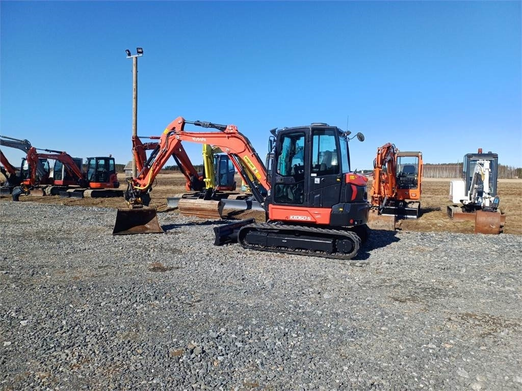 Kubota KX060-5 Engcon pyörittäjällä - Miniexcavadora: foto 3 Kubota KX060-5 Engcon pyörittäjällä - Miniexcavadora: foto 3