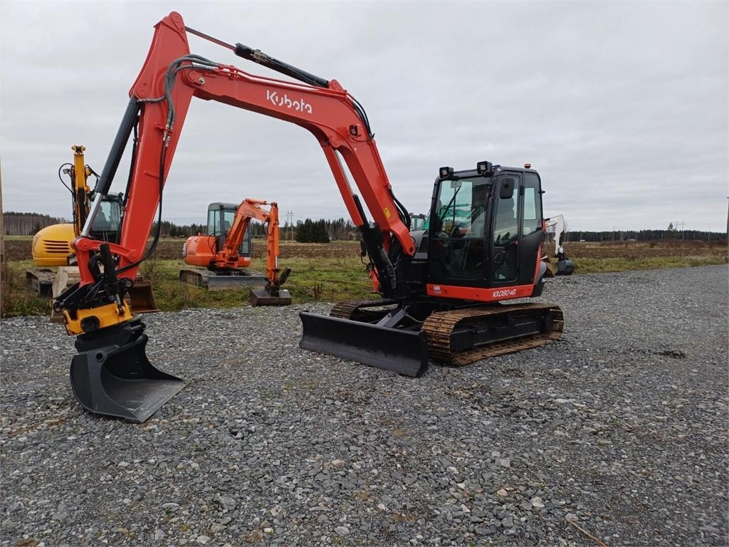 Kubota Kx080-4a Engcon pyörittäjällä - Miniexcavadora: foto 1 Kubota Kx080-4a Engcon pyörittäjällä - Miniexcavadora: foto 1