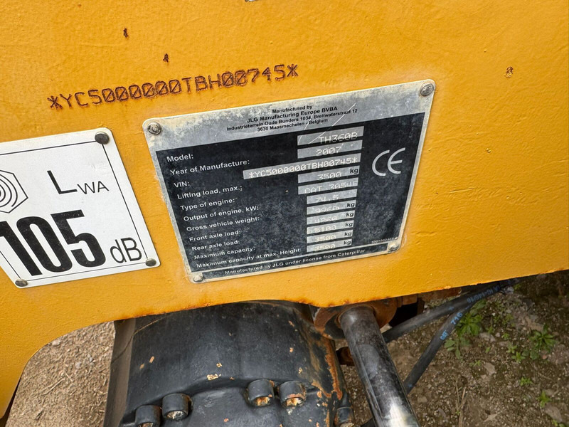 Manipulador telescópico Caterpillar TH360: foto 14 Manipulador telescópico Caterpillar TH360: foto 14