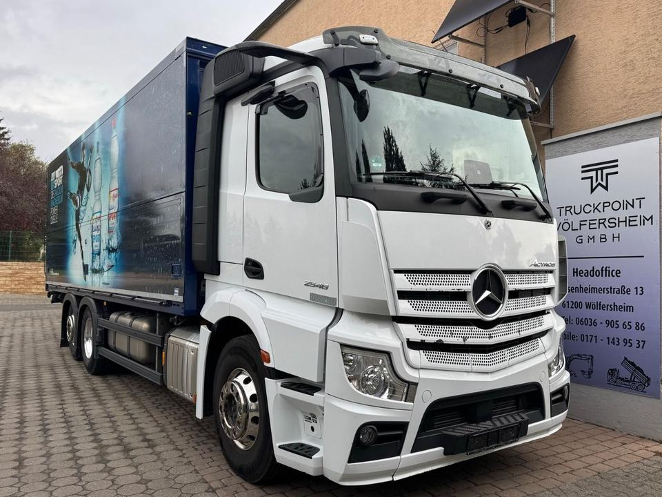 Mercedes-Benz Actros 2548L-/Lenk-Lift/Retarder/Mirror-Cam - Camión transporte de bebidas: foto 1 Mercedes-Benz Actros 2548L-/Lenk-Lift/Retarder/Mirror-Cam - Camión transporte de bebidas: foto 1