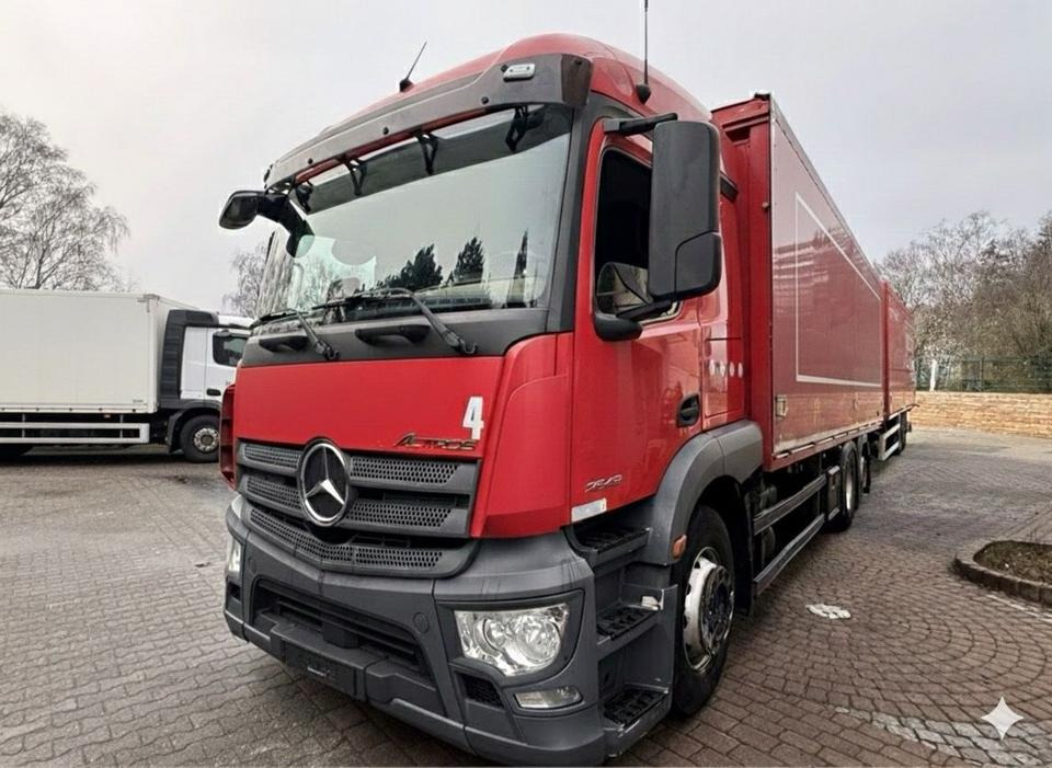 Mercedes-Benz Actros2543/Retarder/Lenk-Lift/2xAHK/Top-Zustand! - Camión caja cerrada: foto 3 Mercedes-Benz Actros2543/Retarder/Lenk-Lift/2xAHK/Top-Zustand! - Camión caja cerrada: foto 3