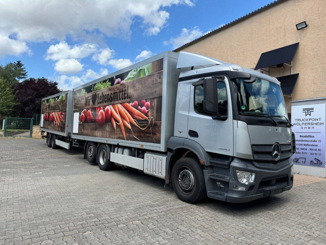 Mercedes-Benz Antos 2540/Durchladbar/2xLBW/Frigoblock - Camión frigorífico: foto 1 Mercedes-Benz Antos 2540/Durchladbar/2xLBW/Frigoblock - Camión frigorífico: foto 1