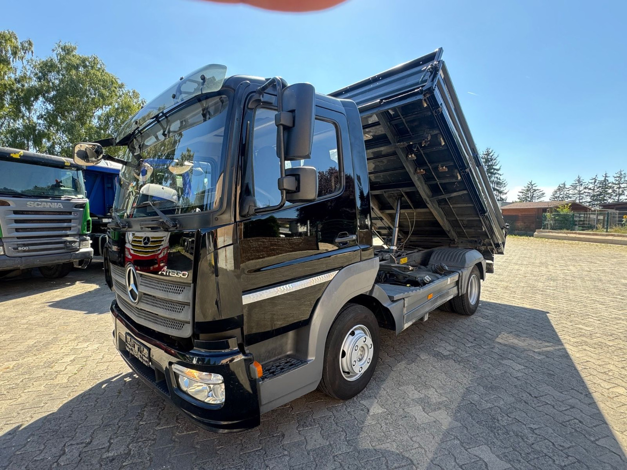 Mercedes-Benz Atego 818/MEILLER/B-B/Klima/aus1.Hand - Furgoneta basculante: foto 3 Mercedes-Benz Atego 818/MEILLER/B-B/Klima/aus1.Hand - Furgoneta basculante: foto 3
