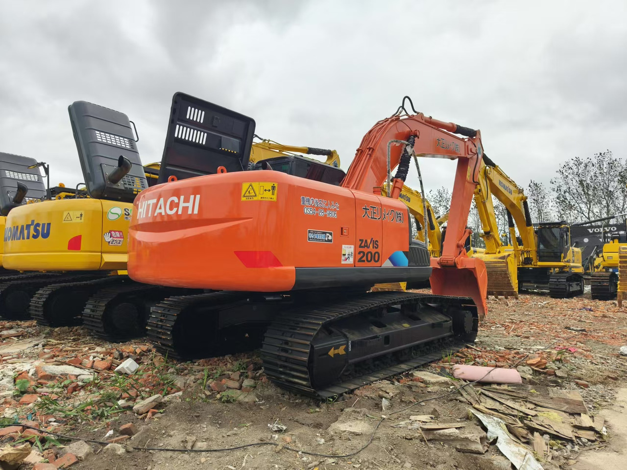 HITACHI ZX200 - Excavadora de cadenas: foto 2 HITACHI ZX200 - Excavadora de cadenas: foto 2