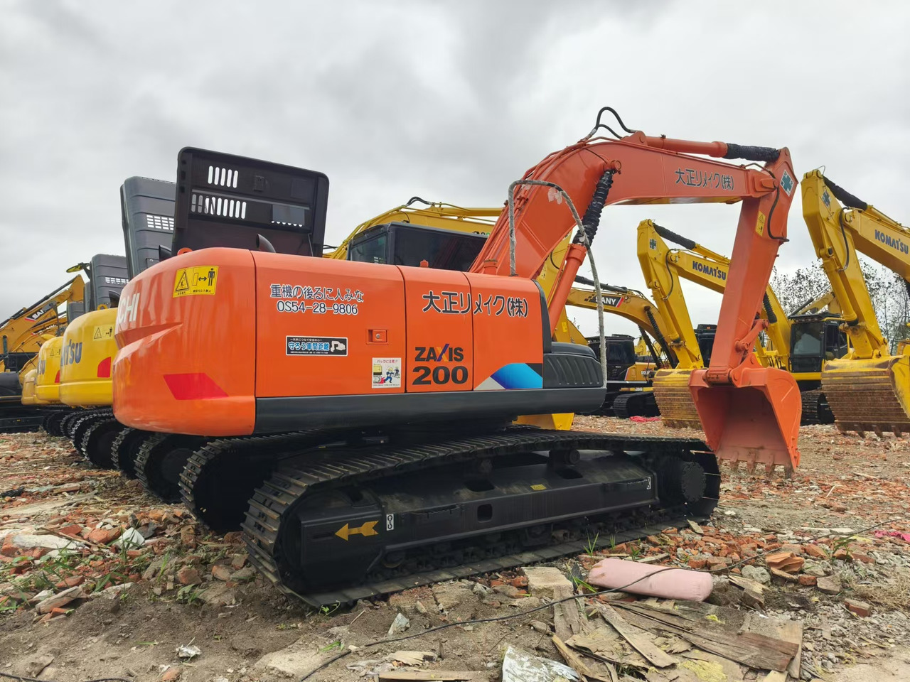 HITACHI ZX200 - Excavadora de cadenas: foto 5 HITACHI ZX200 - Excavadora de cadenas: foto 5