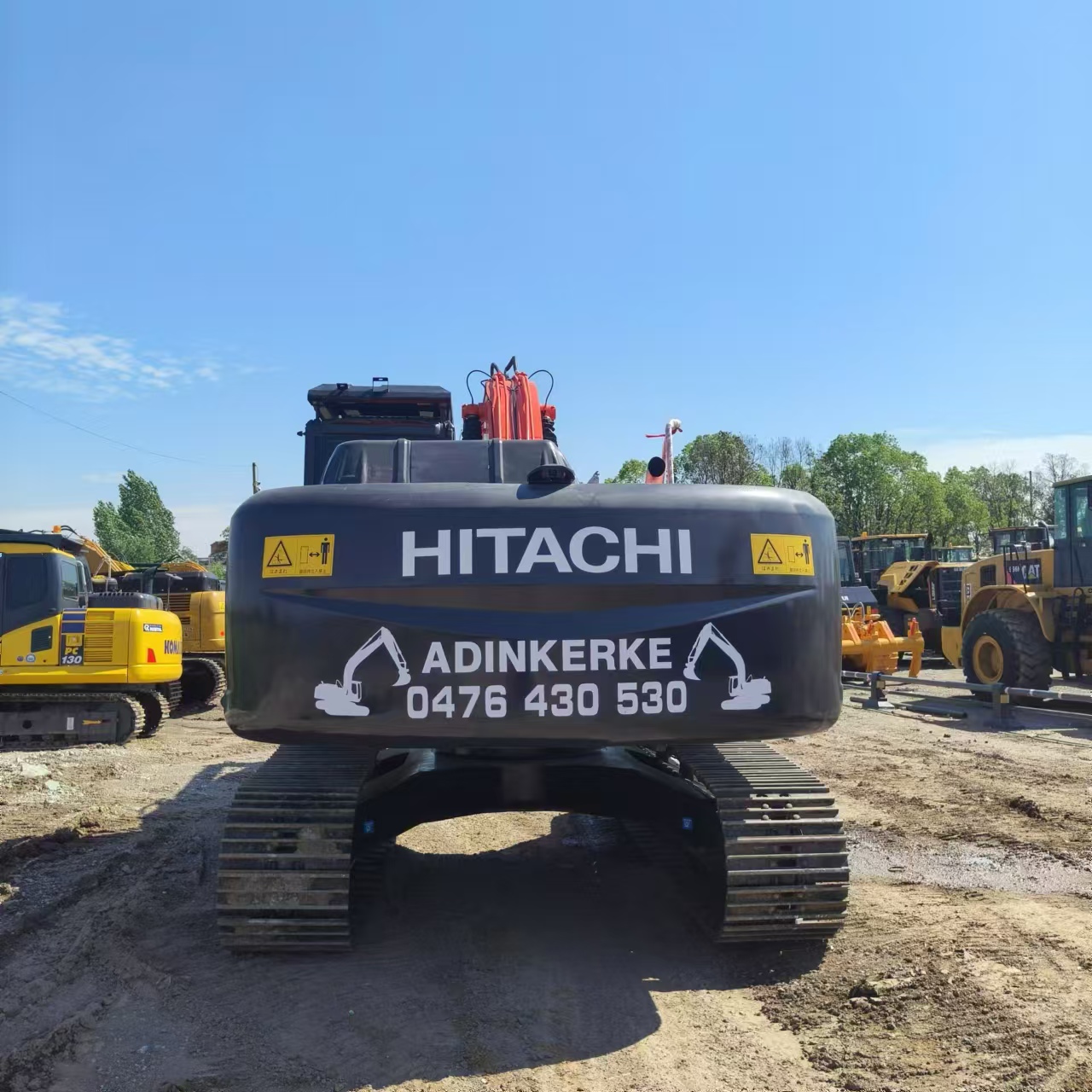 Excavadora de cadenas HITACHI ZX240: foto 6