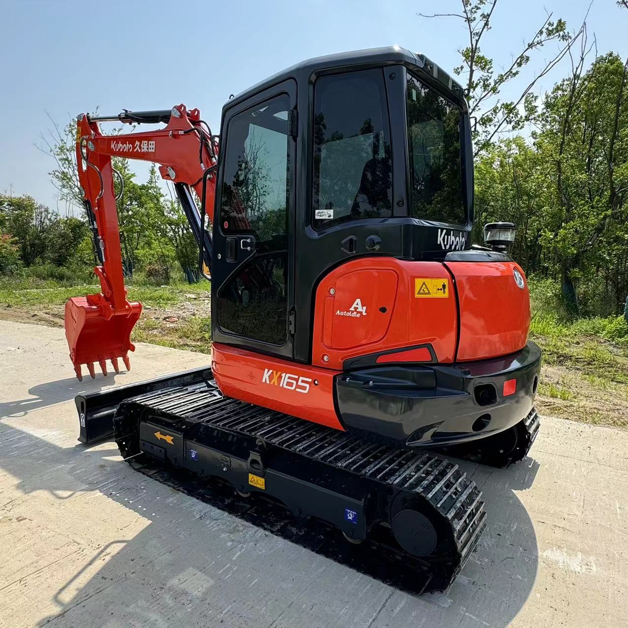 Excavadora de cadenas KUBOTA KX165: foto 10