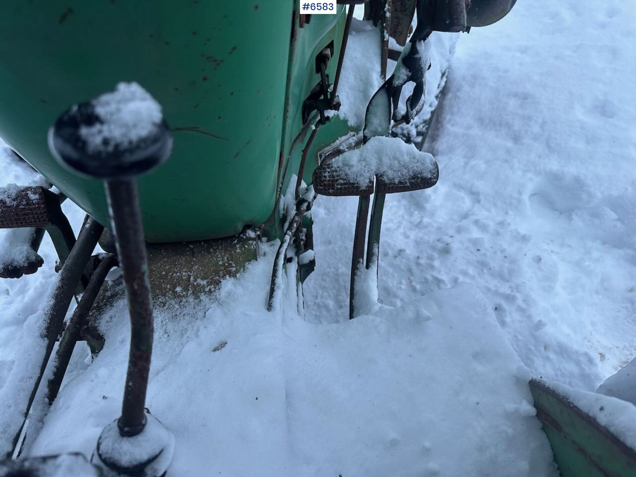 Tractor 1969 Deutz D5005 tractor w/ front loader. Rep. object.: foto 18